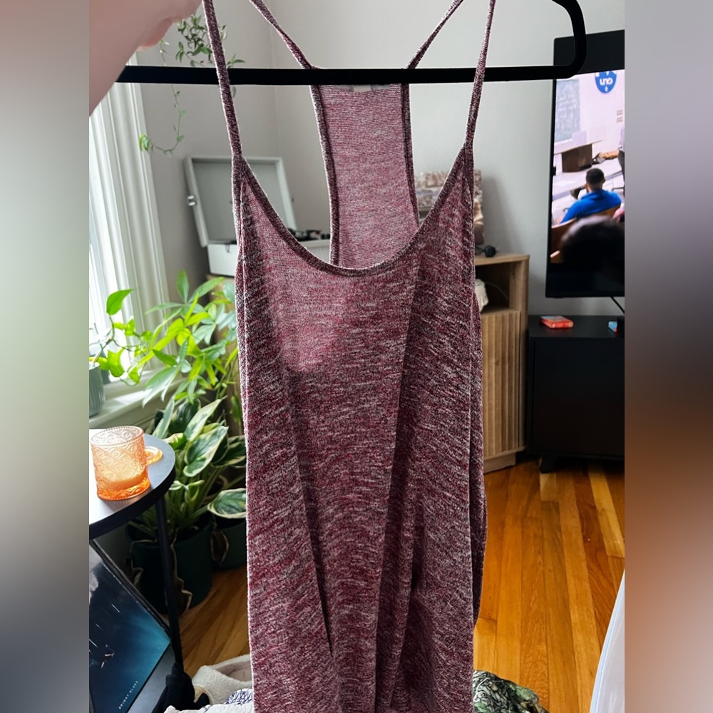 Knit dress/ swim cover up